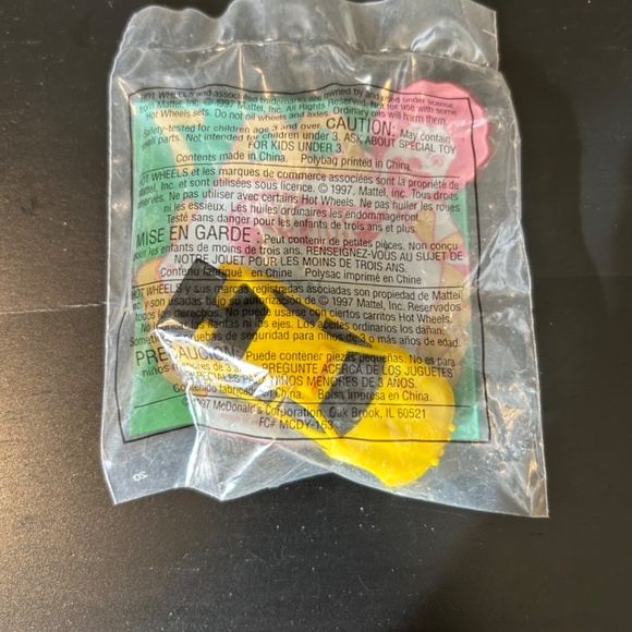 Vintage 1997 Hot Wheels McDonald's Happy Meal Toy - Picture 2 of 4